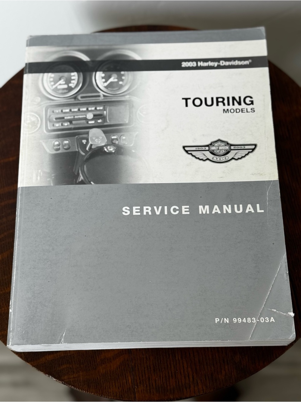 GENUINE 2003 Harley-Davidson Touring Models Service Repair Manual 99483-03